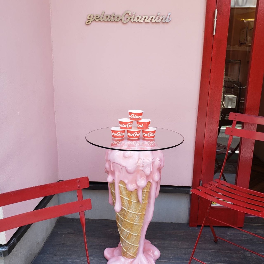 gelato Giannini 店内